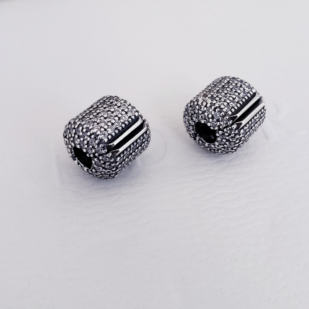 Authentic Pandora Bracelet Set - Picture 10 of 13